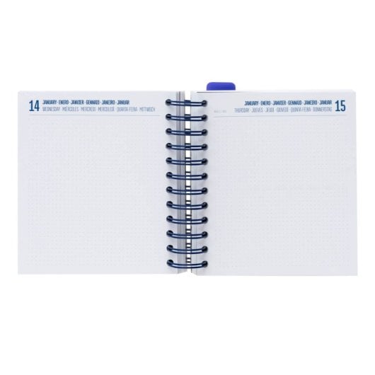 Agenda Escolar 2025/2026 Dia Pagina M 11 Meses Real Madrid