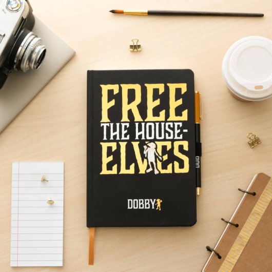 Premium-A5-Notizbuch mit Harry Potter Dobby-Stift