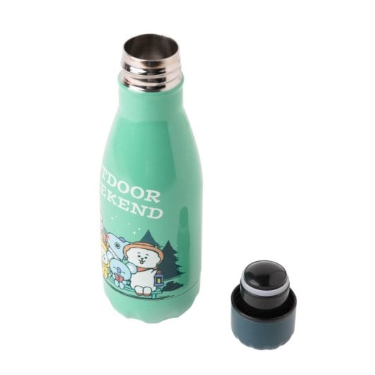 Heiß- und Kaltwasserflasche aus Metall 260ml Bt21