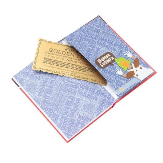 Premium A5 Willy Wonka Notizbuch - Wonka Bar