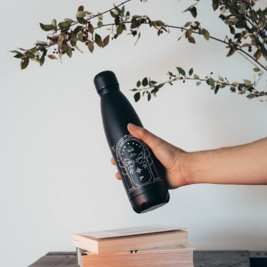 Botella Metalica Termocolora 750ml El Señor De Los Anillos - Puerta De Moria