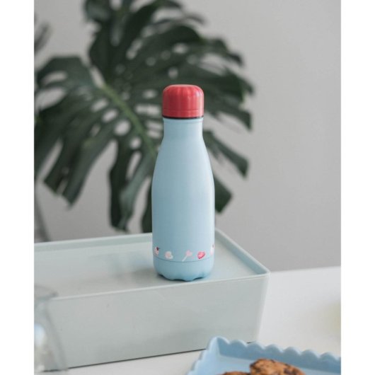 Heiß- und Kaltflasche aus Metallic, 260 ml, Pusheen Purrfect Love Collection