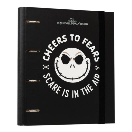 Carpeta 4 Anillas Premium Pesadilla Antes De Navidad