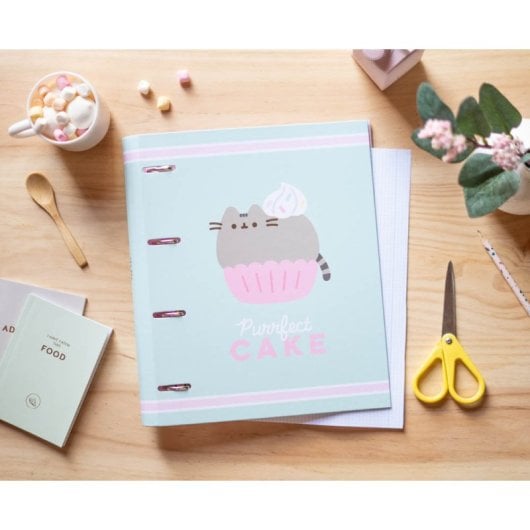 Pusheen Foodie Collection Premium gestanzter 4-Ring-Ordner