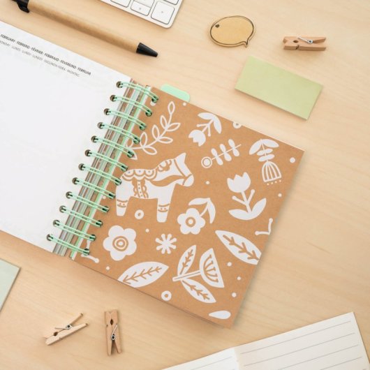 Agenda Escolar 2025/2026 Dia Pagina M 11 Meses Kraft