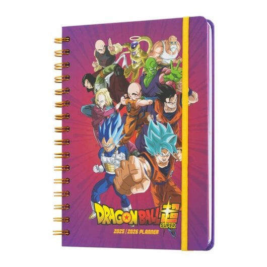Agenda Escolar 2025/2026 Semana Vista A5 12 Meses Dragon Ball