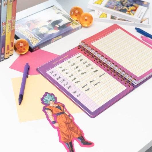 Agenda Escolar 2025/2026 Semana Vista A5 12 Meses Dragon Ball