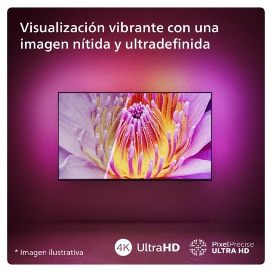 Philips Ambilight TV 55PUS8209 55“ QLED UltraHD 4K Dolby Atmos Titan OS + Philips TAB 4000/00
