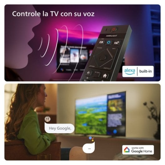 Philips The One 55PUS8919 55" LED UltraHD 4K Ambilight TV 120Hz Dolby Vision y Atmos + Philips TAB 4000/00