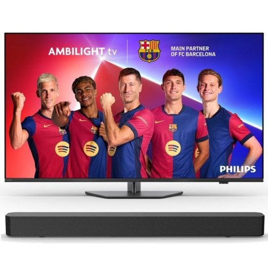 Philips The One 55PUS8919 55" LED UltraHD 4K Ambilight TV 120Hz Dolby Vision y Atmos + Philips TAB 4000/00