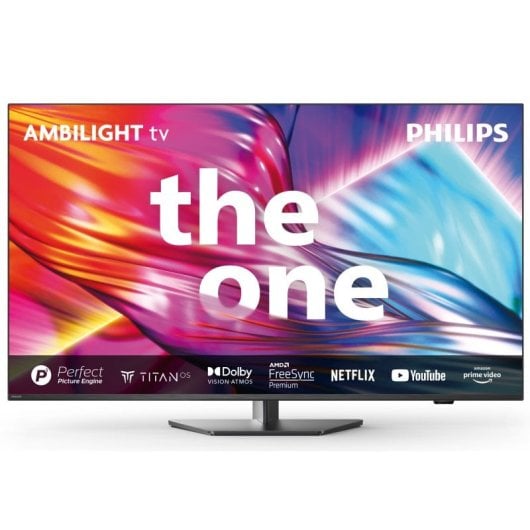 Philips The One 55PUS8919 55" LED UltraHD 4K Ambilight TV 120Hz Dolby Vision y Atmos + Philips TAB 4000/00