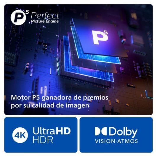 Philips The One 55PUS8919 55" LED UltraHD 4K Ambilight TV 120Hz Dolby Vision y Atmos + Philips TAB 4000/00