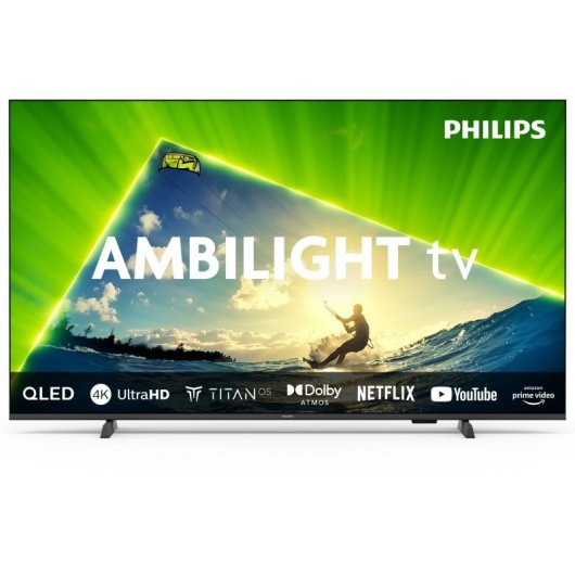 Philips Ambilight TV 43PUS8209 43" QLED UltraHD 4K Dolby Atmos Titan OS + Philips TAB 4000/00