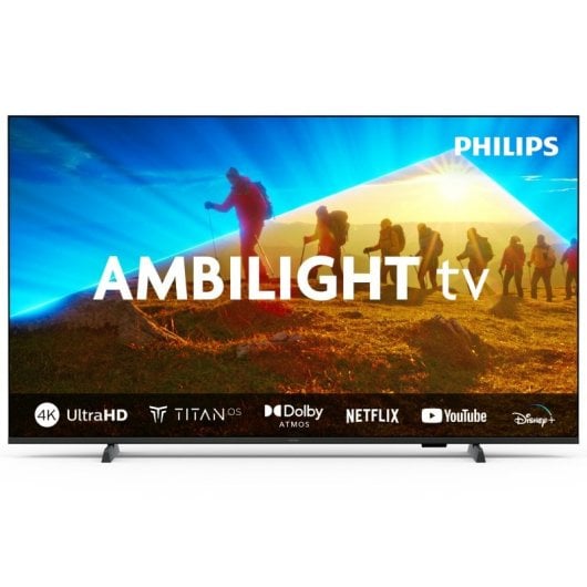 Philips Ambilight 55PUS8009 55" LED UltraHD 4K HDR10+ + Barra de Sonido Philips TAB 4000/00