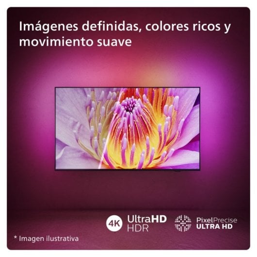 Philips Ambilight 43PUS8009 43“ LED UltraHD 4K HDR10+ + Barra de Sonido Philips TAB 4000/00