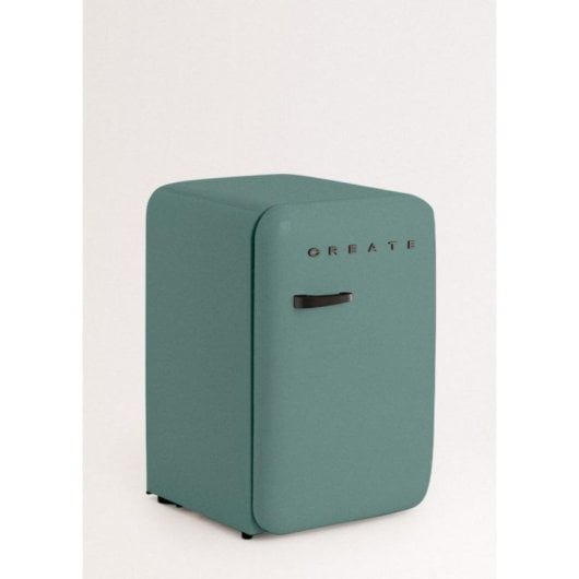 Mini Frigorífico  Retro 108L Gas R600a Eco Friendly Verde F