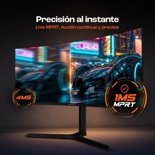 PcCom Elysium Pro Monitor gaming 34" VA WQHD 180Hz Adaptive Sync
