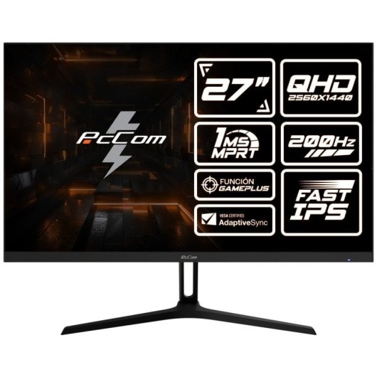 PcCom Elysium Pro 27" Fast IPS QHD 200Hz 1ms Adaptive Sync