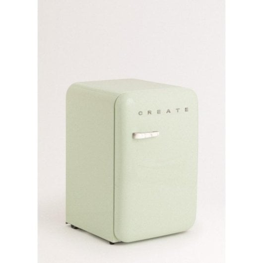 Frigorífico Retro Mini 107L ECO Friendly R600a Verde F