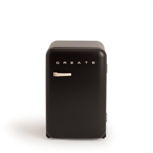 Frigorífico Retro Compacto 107L R600a Negro F