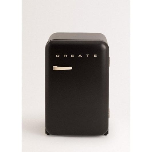 Frigorífico Retro Compacto 107L R600a Negro F