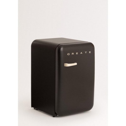Frigorífico Retro Compacto 107L R600a Negro F
