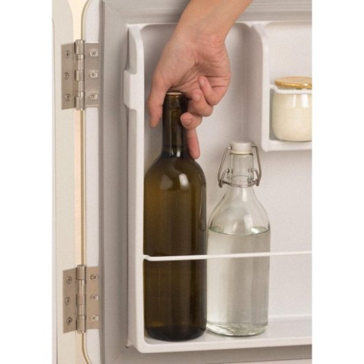 Frigorífico Retro Mini 48L R600a ECO Friendly Beige F