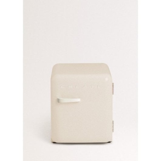 Frigorífico Retro Mini 48L R600a ECO Friendly Beige F