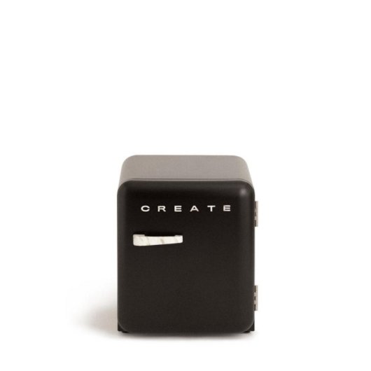 Frigorífico Retro Compacto 48L R600a Negro F
