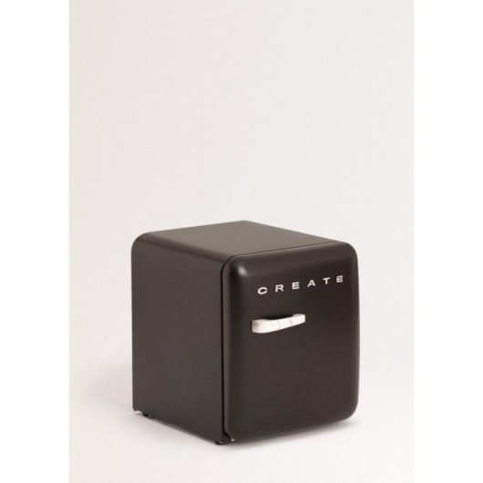 Frigorífico Retro Compacto 48L R600a Negro F
