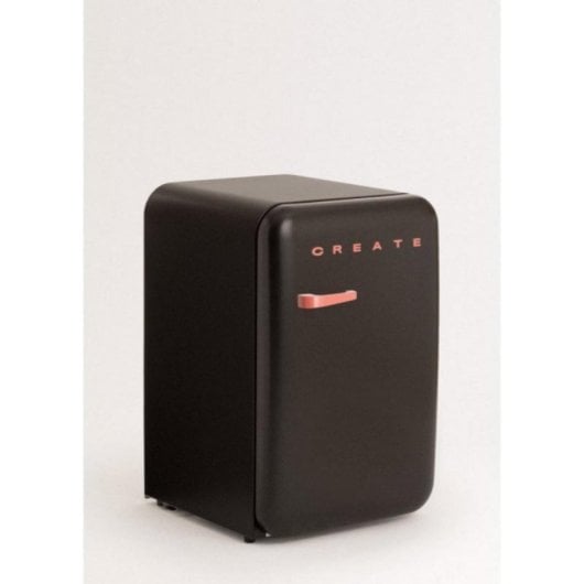 Frigorífico Retro Mini 107L R600a Negro F