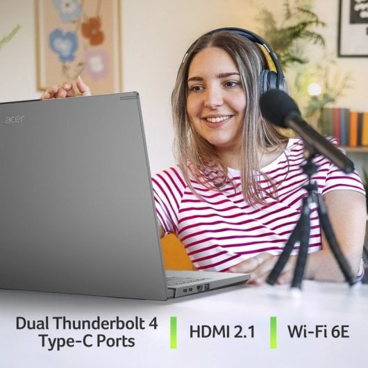 Acer Aspire 16 A16-71M-73HJ OLED Intel Core Ultra 7 155U 16 GB 512 GB SSD 16"