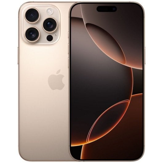 Replay Apple iPhone 16 Pro Max 256 GB Titanium Desert entsperrt generalüberholt