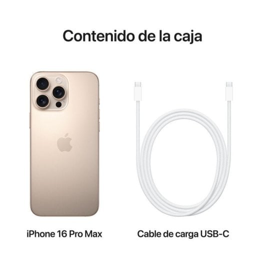 Replay Apple iPhone 16 Pro Max 256 GB Titanium Desert entsperrt generalüberholt