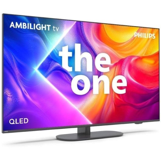 TV Philips QLED 43PUS9010 43" 4K UltraHD 120Hz Smart TV Titan OS HDR10+ Ambilight Dolby Atmos Soundbar
