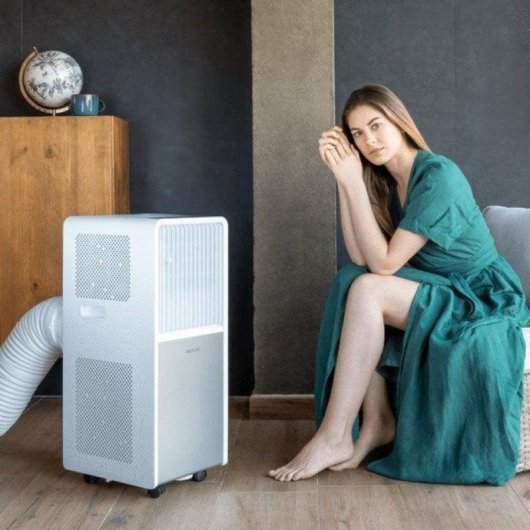 Mobile-Klimaanlage Cecotec ForceClima 9450 Style Heating 9000 BTU A Wärmepumpe Fernbedienung