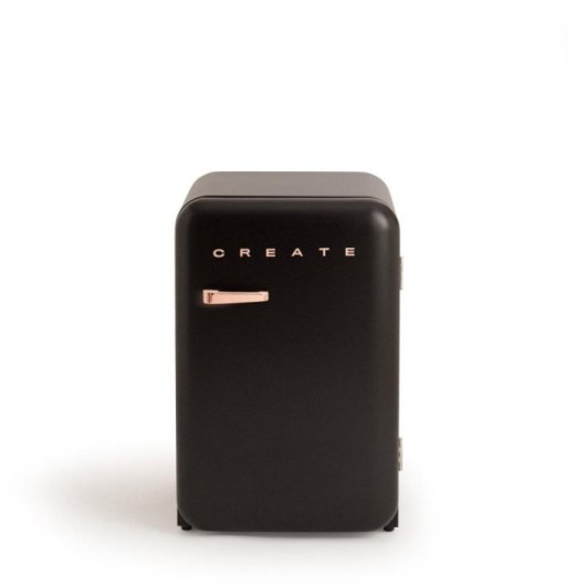 Frigorífico Retro Compacto 107L 0 ECO R600a Negro F