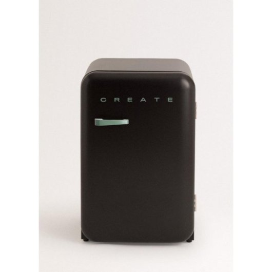 Frigorífico Retro Compacto 107L Gas R600a ECO Friendly Negro F