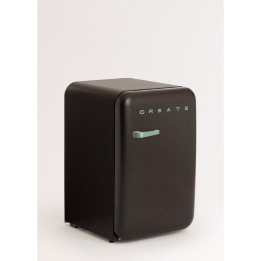 Frigorífico Retro Compacto 107L Gas R600a ECO Friendly Negro F
