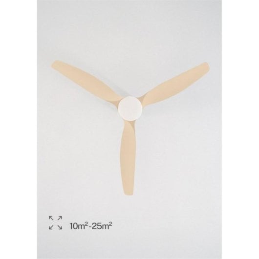 Ventilador de Techo Create ABS Técnico IP44 WiFi LED 3 Temperaturas Temporizador Mando