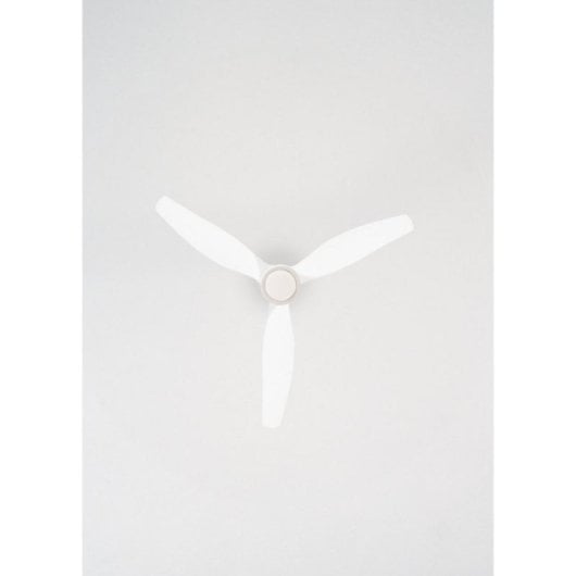 Create Wind Stylance Ventilador de Techo Con Motor DC ,Luz y Controlador de pared + Mando 40w Blanco