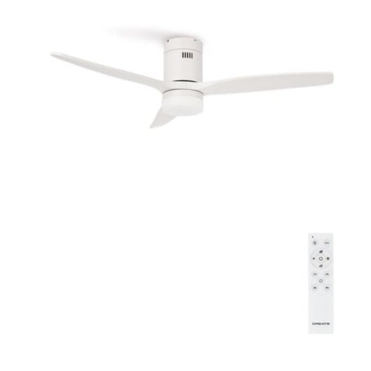 Ventilador de techo Create WiFi LED 15W ABS interior/exterior 3 tamaños mando