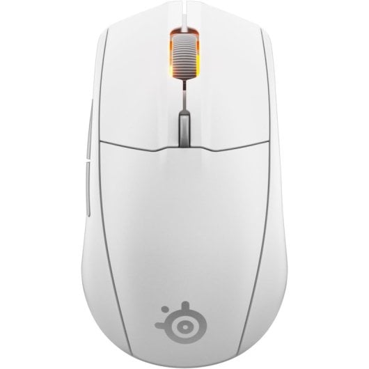 Ratón SteelSeries Rival 3 Wireless Gen 2 gaming inalámbrico 18000 DPI RGB 6 botones Blanco