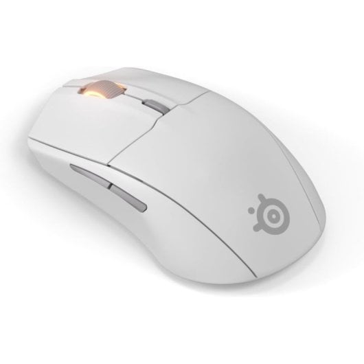 Ratón SteelSeries Rival 3 Wireless Gen 2 gaming inalámbrico 18000 DPI RGB 6 botones Blanco