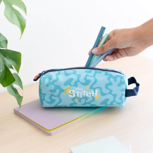 Estuche Rectangular Stitch Tropical