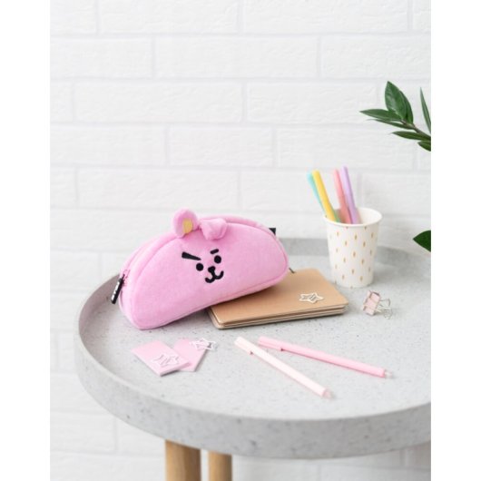 Estojo Escolar Bt21 Bolacha