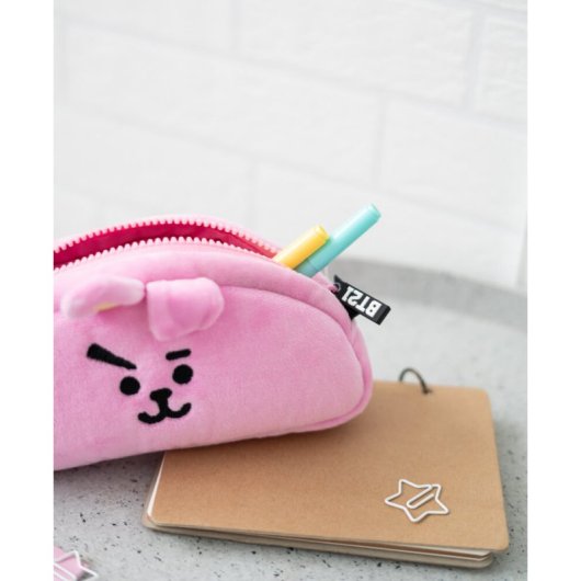 Estojo Escolar Bt21 Bolacha