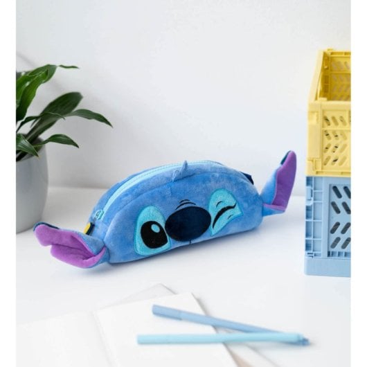 Estuche Escolar Felpa Stitch Disney