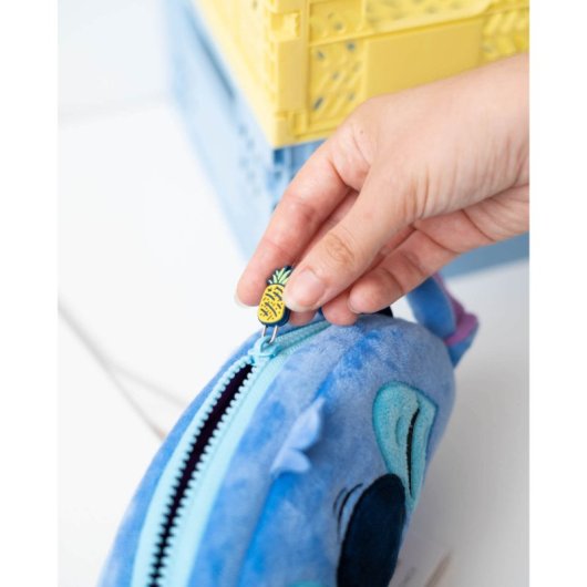 Estuche Escolar Felpa Stitch Disney