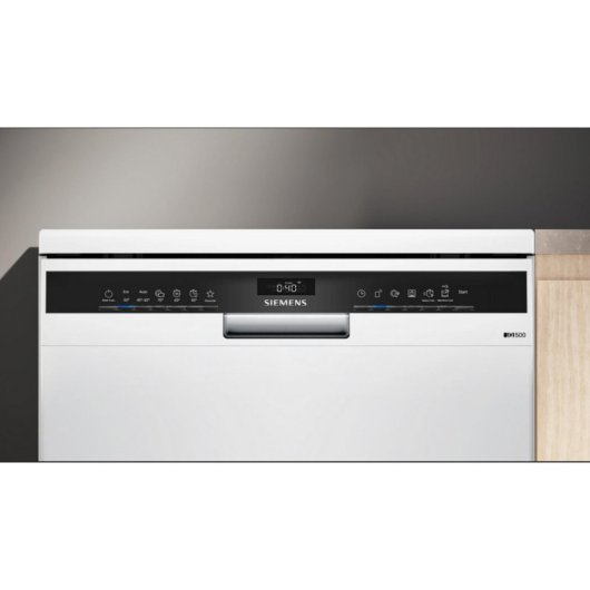 Lavavajillas Siemens SN25ZW08CE 14 Cubiertos Secado Zeolite Airflow Blanco 40dB Clase B